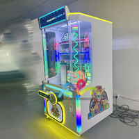 Machine de jeu d'arcade à griffes à monnayeur, gagnante en prix