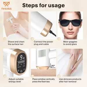 Dispositivo de Belleza <span class=keywords><strong>Láser</strong></span> IPL Patentado por PAKISS, Depiladora IPL de Uso Doméstico con Enfriamiento por Hielo para <span class=keywords><strong>Depilación</strong></span> Permanente - Product Image 6