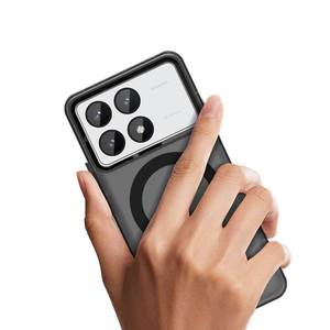 Usine en gros mat couleur personnalisée magnétique antichoc sensation de peau housse de téléphone coque de protection pour Redmi K70E Pro - Product Image 4