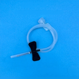 ชุดอุปกรณ์ฉีดเลือดแบบใช้แล้วทิ้งชนิดเข็มผีเสื้อ สำหรับฉีดเข้าเส้นเลือดบนหนังศีรษะ มีหลายขนาด 20g-27g สำหรับสัตว์เลี้ยง - Product Image 2