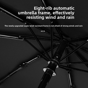 <span class=keywords><strong>Parapluie</strong></span> Automatique Anti-UV pour Hommes et Femmes - Design Minimaliste Moderne, Pliable, Impression <span class=keywords><strong>de</strong></span> Logo Disponible, Idéal pour les Affaires - Product Image 4