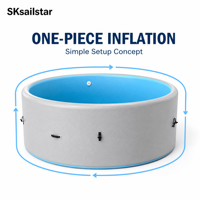 Piscine gonflable sur mesure pour canapé, grande taille, piscine à parois souples de 3m, 4m, 5m de diamètre pour jardin