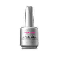 2025 personnalisé votre Logo Hema gratuit apprêt pour ongles marque privée Gel de Base sans TPO Gel vernis couche de Base pour ongles