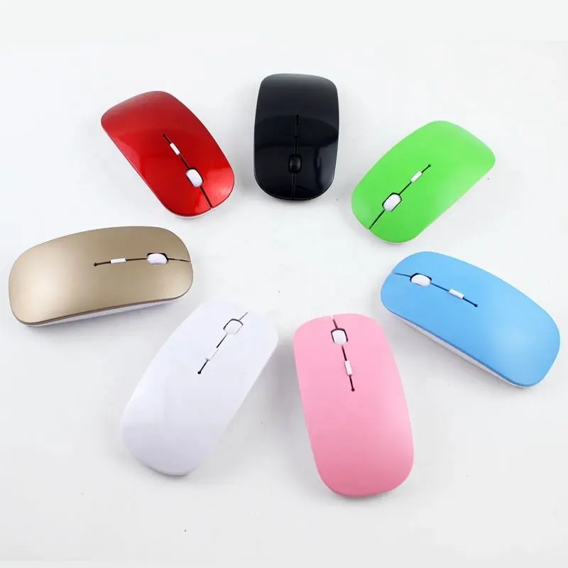 2.4G Wireless Mouse Portable Mobile Optical Mouse with USB Receiver for Notebook, PC, Laptop, Computer, Macbook