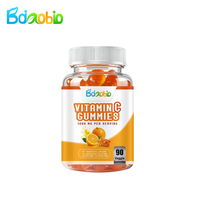 Fournisseur d'usine OEM, Marque Privée, Complément Alimentaire de Vitamine C de Qualité Alimentaire, Gommes de Vitamine C pour Adultes - Végétalien, Naturel, Faible en Gras
