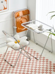<span class=keywords><strong>Chaise</strong></span> de maquillage portable de style Instagram, design moderne et minimaliste, idéale pour influenceurs, accessoire photo, <span class=keywords><strong>chaise</strong></span> de salle à manger domestique - Product Image 1