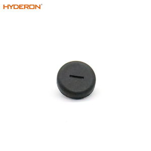 Patas Ajustables Hyderon de Goma Negra Moldeada por Inyección para Muebles con Base de Tornillo - Product Image 4