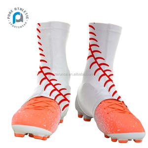 Reine Großhandel Baseball Fußball Stollen Cleat Covers Benutzer definierte Fußball Spats American Football Touch Rugby Zubehör - Product Image 3