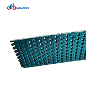 Bande transporteuse modulaire AS-FLEX AF500 Mini POM, antistatique, résistante au feu, charge de 150 kg, haute qualité, usage industriel, garantie 1 an