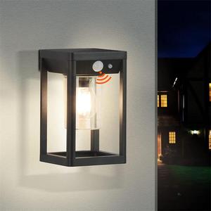 Outdoor Solar <b>Lights</b> <b>Motion</b> <b>Sensor</b> Outdoor Wall Sconce <b>Light</b> Dusk to Dawn E27 Bulb Wireless Porch Lighting Waterproof Aluminum - Product Image 2