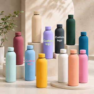 304 Stainless Steel Vacuum Flask 500ml Double Wall Insulated Drink <b>Bottle</b> Custom Logo 12-24hr Thermal Insulation Modern Design - Product Image 1