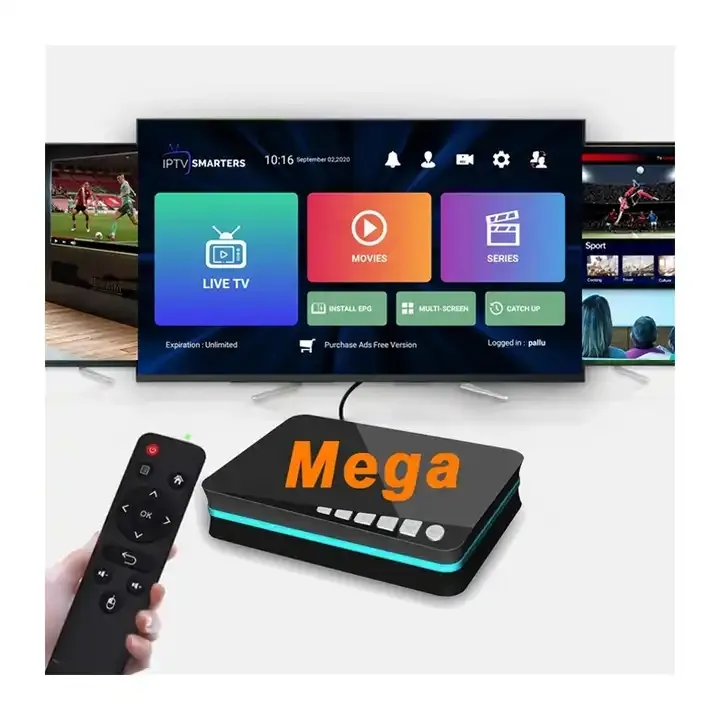 Tv Box Iptv Accounts 1 3 6 12 Months 1 Year Code For Set Top Box & Mobile Phones ip tv subscription Test Free Reseller Panel