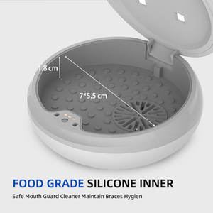 Boîte de rangement pour appareil dentaire 3 en 1 en gros avec ventilateur de séchage, étui de voyage en <span class=keywords><strong>plastique</strong></span> pour orthodontie - Product Image 5