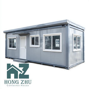 DYHZCE Exportation de Chine Design contemporain Cabine de chasse préfabriquée Abri en acier durable en milieu sauvage Commodités de base <span class=keywords><strong>Conteneur</strong></span> noir - Product Image 4