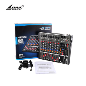 Lane CT-80L Factory Wholesale Small 8 Channel XLR <strong>DJ</strong> Equipment USB <strong>Interface</strong> Audio Sound Mixer Blue Tooth Console with Phantom P - Product Image 6