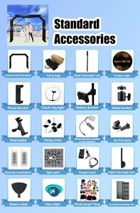 Giá cả phải chăng 3D tượng máy in Prix plataforma Glass phụ kiện overhead 360 Photo Booth hệ thống - Product Image 2