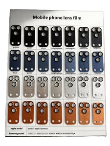 Vente en gros d'usine, couvre-<span class=keywords><strong>objectif</strong></span> d'appareil <span class=keywords><strong>photo</strong></span> en verre Asahi japonais de luxe gravé au laser pour 17 Pro, logo personnalisé, dureté 9H - Product Image 1