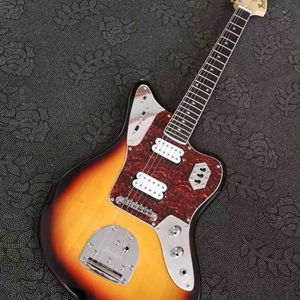 <span class=keywords><strong>Guitarra</strong></span> Eléctrica <span class=keywords><strong>Jazzmaster</strong></span> Tobacco, Cuerpo de Caoba, Pastillas H-H, Acabado Pulido, Piezas Cromadas, Madera Sólida - Product Image 3