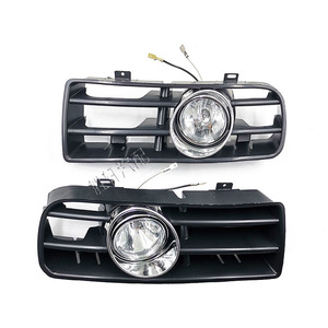 Conjunto de Faros Antiniebla con Rejilla para Volkswagen Golf Mk4 1998-2004, Mejora del Parachoques Delantero, Plástico ABS - Product Image 2