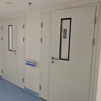 Porte intérieure moderne en acier inoxydable ignifuge avec surface finie pour atelier et hôtel