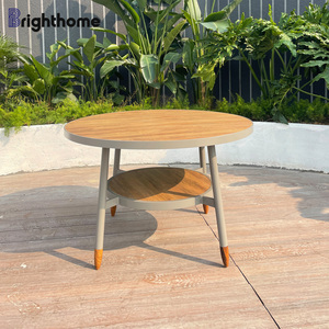 Custom Table Aluminum Patio Garden Terrace <b>Rattan</b> Waterproof Outdoor Furniture Set - Product Image 4