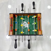 Vente d'usine 19 pouces Mini Table de sport d'intérieur de table de football pour enfants Jouets éducatifs-Bois et acier inoxydable à partir de 3 ans