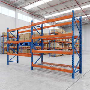 Metal Warehouse Pallet Rack Steel Storage Shelving <b>System</b> Powder Coated Selective <b>racking</b> for Hangar Workshop - Product Image 2