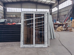 <span class=keywords><strong>Fenêtre</strong></span> coulissante <span class=keywords><strong>en</strong></span> <span class=keywords><strong>PVC</strong></span>/UPVC à <span class=keywords><strong>double</strong></span> <span class=keywords><strong>vitrage</strong></span> réfléchissant, insonorisée, étanche, haute sécurité, pour extérieur commercial – <span class=keywords><strong>Prix</strong></span> usine - Product Image 2