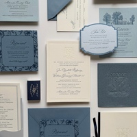 Invitation de mariage de luxe en gros avec impression de logo personnalisé, papier de haute qualité pour les fournisseurs d'événements et les distributeurs internationaux
