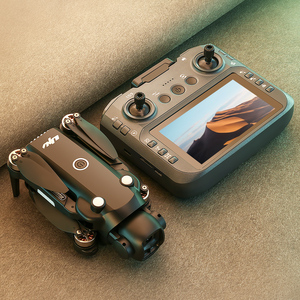 Nuovo Drone Brushless A28 con controllo a grande schermo da 4.3 pollici a flusso ottico per fotografia aerea Quadcopter da remoto - Product Image 1