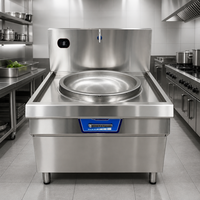 Équipement de cuisson commercial robuste, brûleur à induction pour wok, cuisinière électrique, vente en gros, prix direct usine, support technique
