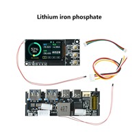 Module d'alimentation mobile 3-5S PD100W avec écran couleur TFT 1,47 pouces et charge bidirectionnelle ultra-rapide pour carte mère DIY de batterie externe