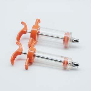 Suntikan hewan ternak, hewan tidak dapat disetel jarum suntik plastik baja TPX tidak dapat disesuaikan - Product Image 5