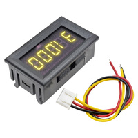Voltmètre numérique à affichage LED 0.36 pouces DC 0-33V 0.36 "panneau compteur de tension haute précision à 5 chiffres pour voiture moto Volt Teste