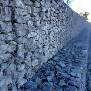 ISO CE bán nhà máy trực tiếp nhúng nóng dây sắt mạ kẽm lưới gabion lưới hộp dệt đá Lồng cho đá đầy gabion giỏ - Product Image 1