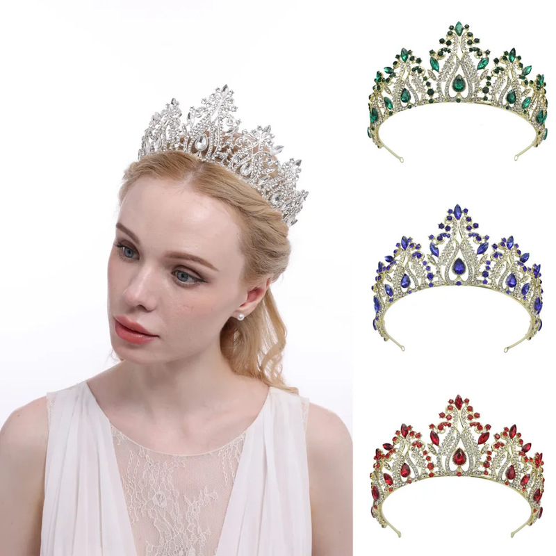 Women Pearls Wedding Wreath Bridal Crown