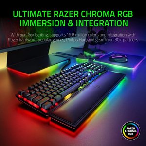 Clavier de jeu optique mécanique original Laser Huntsman Elite, interrupteur optique linéaire, Chroma Rgb - Product Image 6
