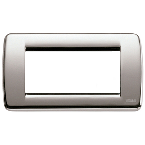 Accessoire de câblage Vimar Rondo 4M en nickel brossé 15x8.5x1.1 cm - Product Image 1
