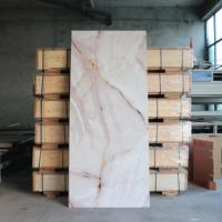 Dernier Panneau PVC Effet Marbre avec Revêtement Anti-UV, Étanche et Installation par Emboîtement pour Salon