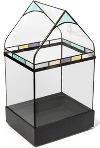 Récipients uniques <span class=keywords><strong>en</strong></span> verre pour plantes Terrarium <span class=keywords><strong>Kit</strong></span> de jardin Jardinière d'intérieur Conteneur de serre avec fleurs artificielles pour décor de printemps - Product Image 4