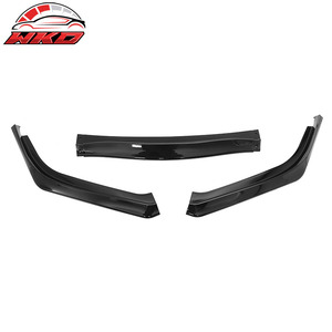 เหมาะสำหรับ Honda Civic Sedan ปี 2013-2015 ชุดแต่งกันชนหน้าสไตล์ GT สีดำเงา - Product Image 5
