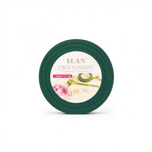 Nastro floreale ILAN 12mm x 27.4m verde per composizioni floreali - Product Image 1