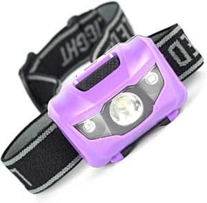 Lampe frontale LED 3W ultra-légère et étanche pour la randonnée, le cyclisme, la pêche nocturne et le camping – Vente en gros - Product Image 1