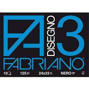 FABRIANO - ALBUM DA DISCOGLIAMENTO 3 NERO 10 FOGLI - Product Image 1