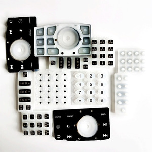 Tùy chỉnh màu sắc kỹ thuật số <span class=keywords><strong>Silicone</strong></span> cao su bàn phím cho các thiết bị gia dụng-bền & không thấm nước 3x4 4x4 5x5 kích cỡ - Product Image 2