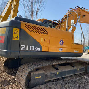 Excavadora de cadenas Hyundai 220 usada de 20 toneladas de China, modelo R220LC-9S, con 1.5 años de garantía en componentes principales y capacidad de cazo de 1.15m, a bajo precio. - Product Image 4