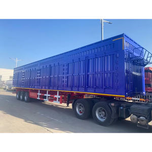 Mejor precio 120 toneladas 3/4/5/6 ejes volquete lateral semirremolque volquete lateral remolques - Product Image 1