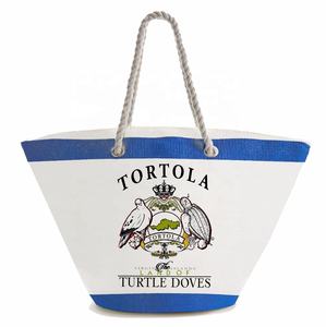 Bolsa de Compras de Tela Orgánica con Logotipo Impreso, Bolsa de Algodón Ecológica Hecha a Mano, Bolsa de Lona - Product Image 2
