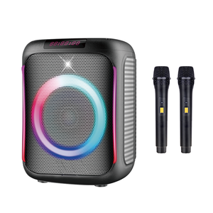 Caja de Subwoofer de 4 Pulgadas Amplificada con Luces LED de Colores Intermitentes, Altavoz de Plástico Profesional Tipo <span class=keywords><strong>Boombox</strong></span> 3 - Product Image 2