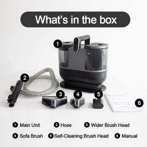 Nouveau Modèle 2026 Machine de Nettoyage de Tapis Humide et <span class=keywords><strong>Sec</strong></span> Chauffante Rapide Détachant de Taches Nettoyeur en Profondeur pour Sièges de Voiture et Canapés - Product Image 6